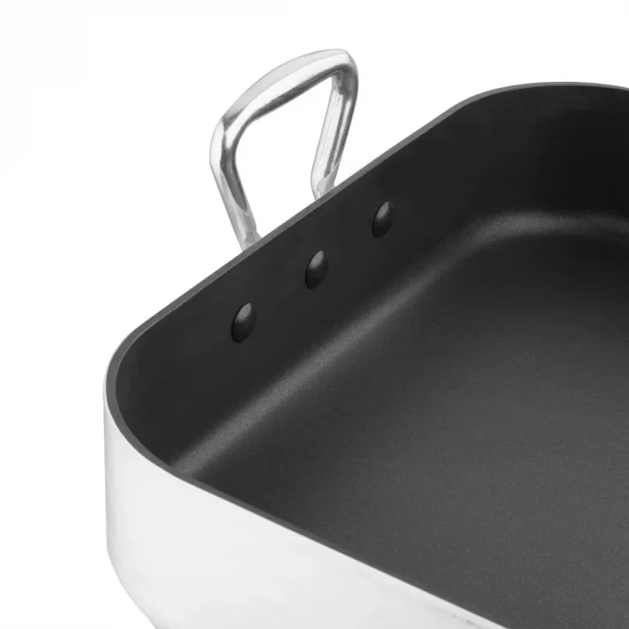 Vogue Aluminium Non Stick Roasting Pan - Image 6