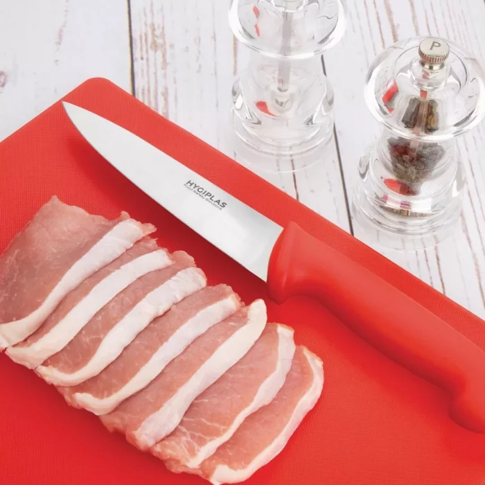Hygiplas Thick Low Density Chopping Board Set 455x305x20mm (Pack of 6) - Image 4