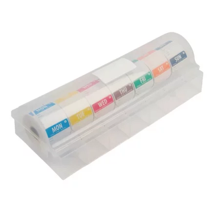 Hygiplas Removable Colour Coded Food Labels with 2" Dispenser