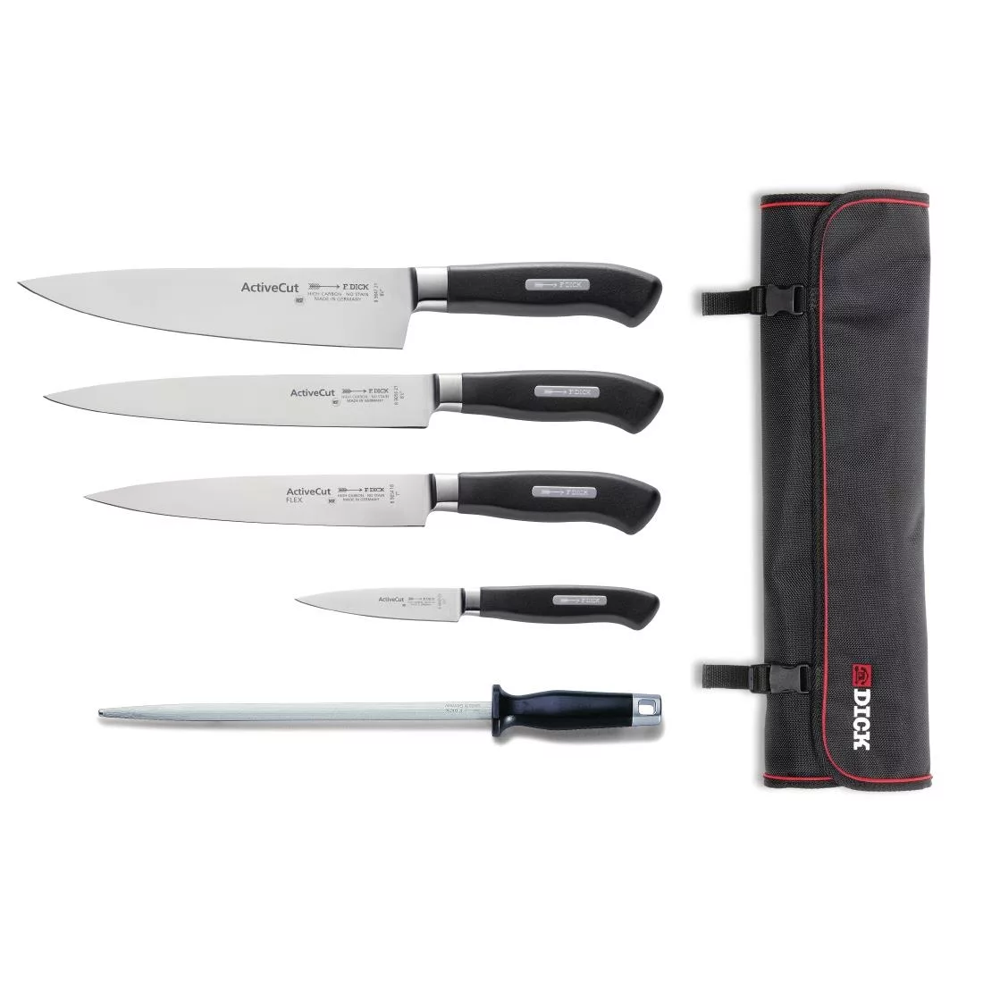 s903_knife-set.jpg Dick Active Cut 5 Piece Knife Set with Wallet - Image 1