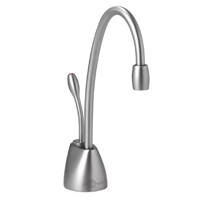 Insinkerator Steaming Hot Water Tap GN1100 Brushed Steel with Installation Kit - Image 1
