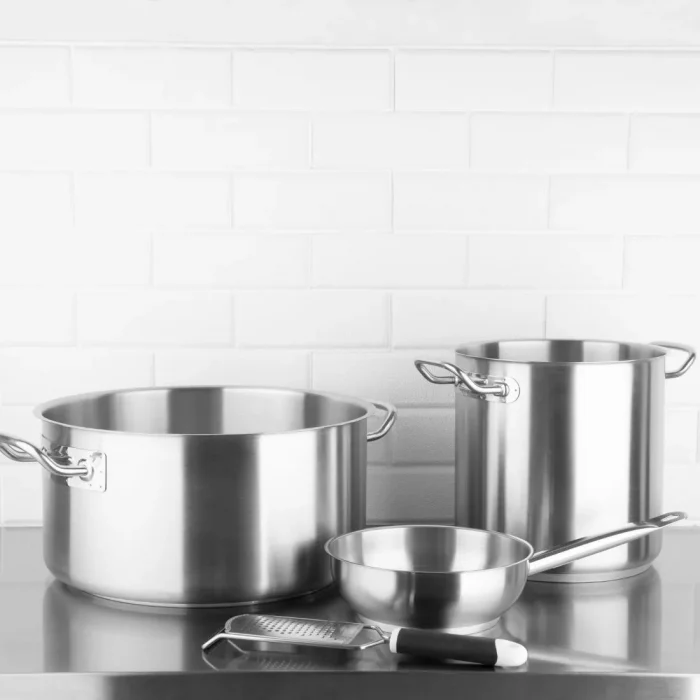 Vogue Stainless Steel Stew Pan 36cm - Image 6