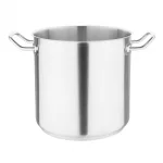 Vogue Stainless Steel Deep Stock Pot 24cm