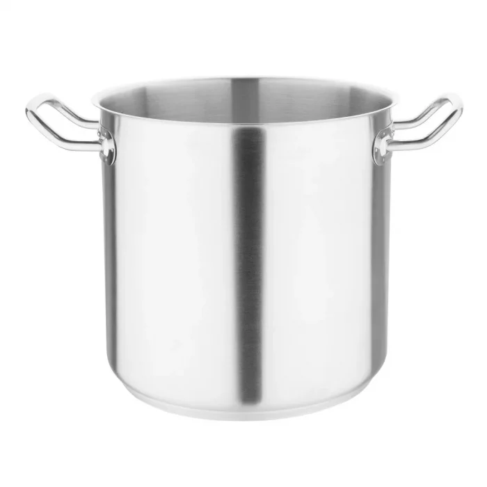 Vogue Stainless Steel Deep Stock Pot 24cm - Image 1