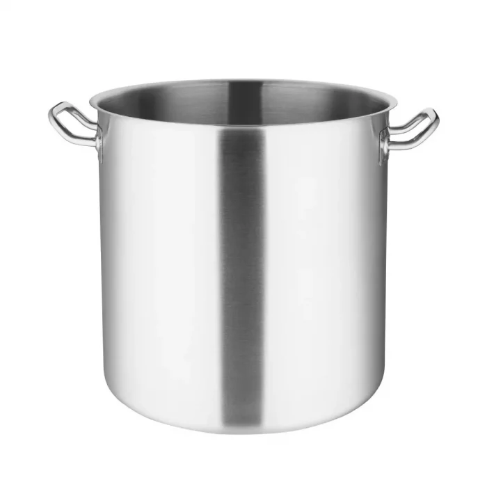 Vogue Stainless Steel Deep Stock Pot 36cm - Image 1