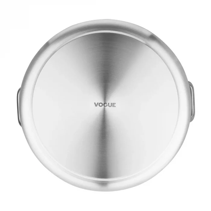 Vogue Stainless Steel Deep Stock Pot 36cm - Image 6