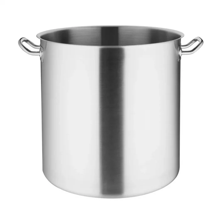 Vogue Stainless Steel Deep Stock Pot 40cm - Image 1
