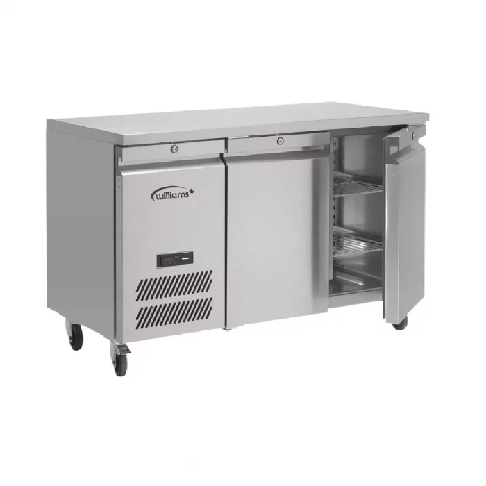Williams Jade 2 Door 374Ltr Counter Meat Fridge MJC2-SA - Image 1