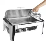 Olympia Madrid Roll Top Chafing Dish - Image 4