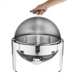 Olympia Paris Roll Top Chafing Dish Round - Image 3
