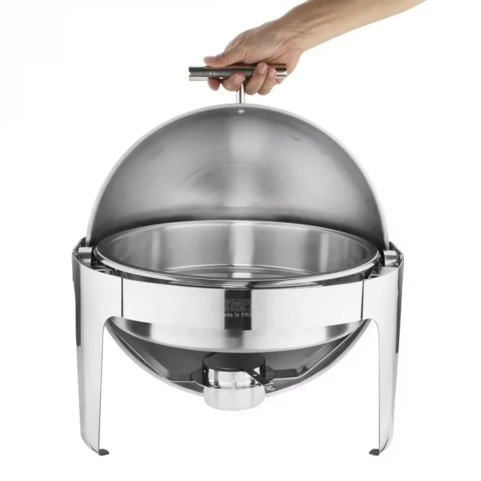 Olympia Paris Roll Top Chafing Dish Round - Image 3
