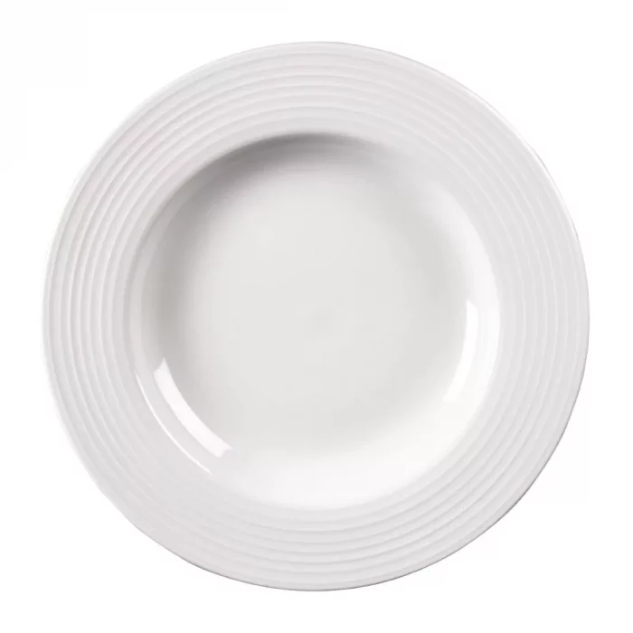 Olympia Linear Pasta Plates White 310mm (Pack of 6) - Image 2