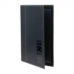 Securit Contemporary Menu Covers and Storage Box A4 Black (Pack of 20) - Image 2