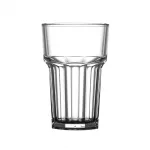 BBP Polycarbonate Nucleated American Hi Ball Glasses Half Pint CE Marked (Pack of 36)