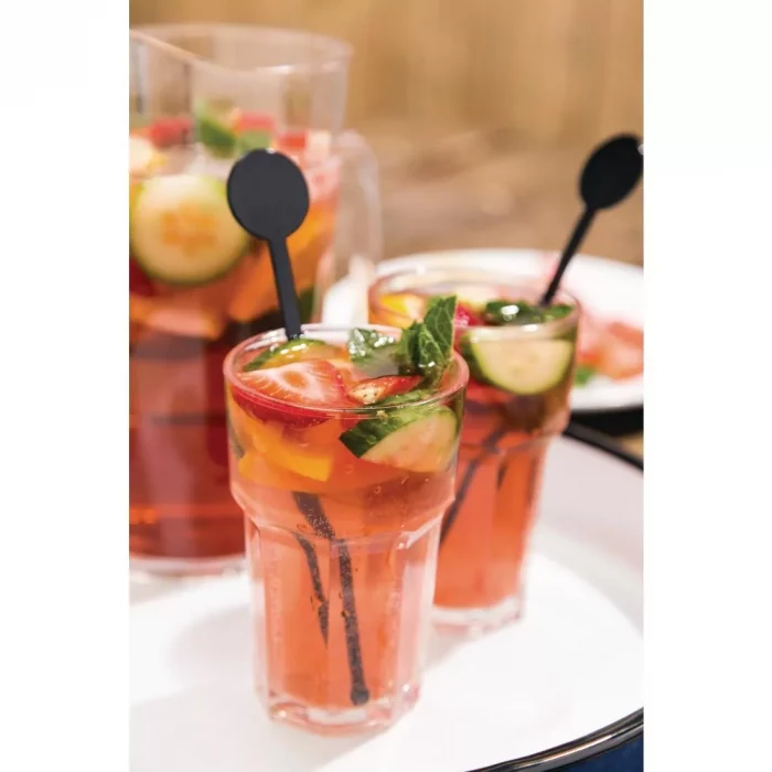 BBP Polycarbonate Nucleated American Hi Ball Glasses Half Pint CE Marked (Pack of 36) - Image 2