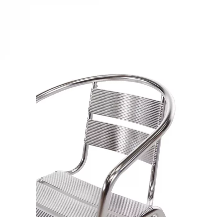 Bolero Aluminium Stacking Chairs (Pack of 4) - Image 3