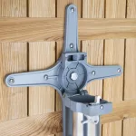 Bolero Round Flip Top Table Ash 600mm - Image 4