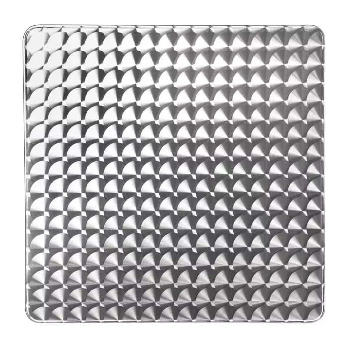 Bolero Steel and Aluminium Square Bistro Table 600mm - Image 5
