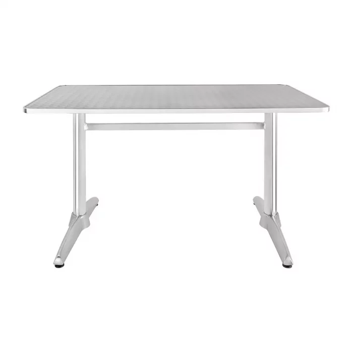 Bolero Double Pedestal Table Rectangular 1200mm - Image 1