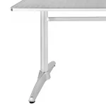 Bolero Double Pedestal Table Rectangular 1200mm - Image 3