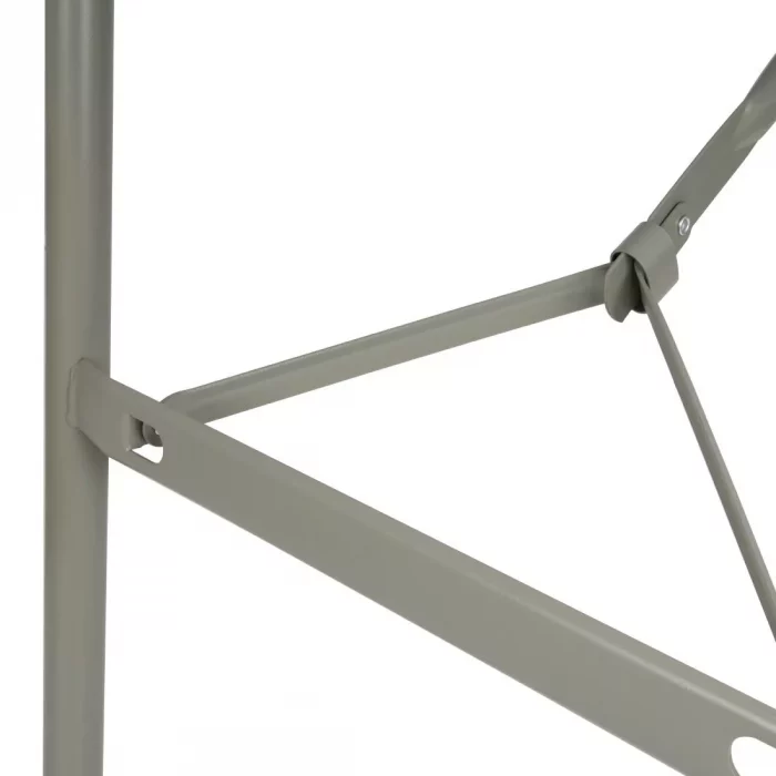 Bolero PE Rectangular Folding Table White 4ft (Single) - Image 4