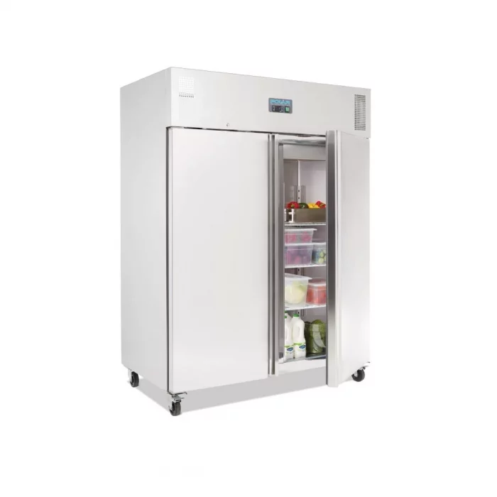 Polar U-Series Upright Double Door Fridge 1300Ltr - Image 1