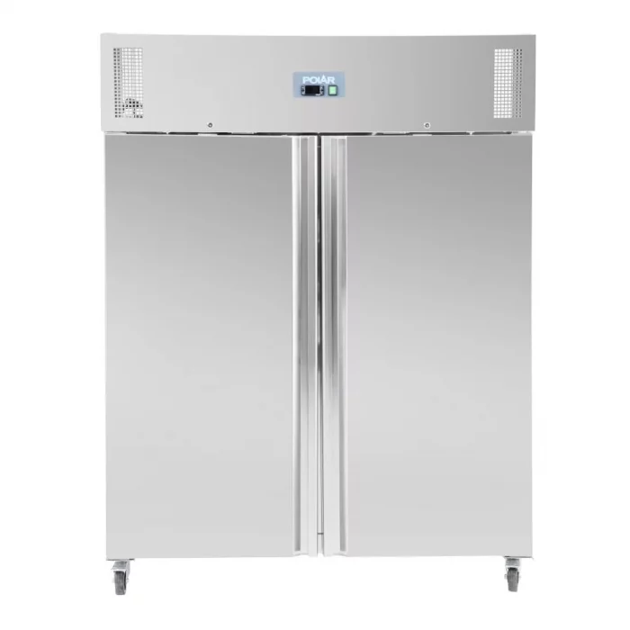 Polar U-Series Upright Double Door Freezer 1300Ltr - Image 3