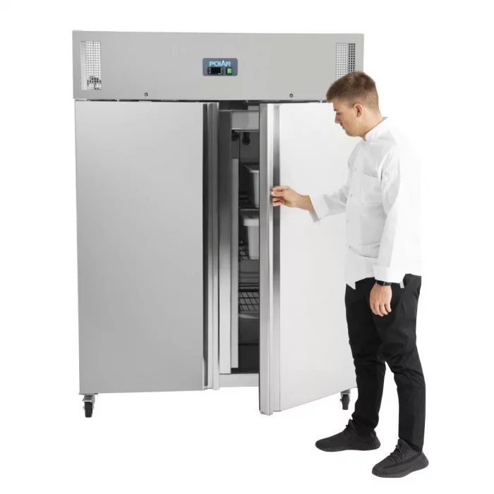 Polar U-Series Upright Double Door Freezer 1300Ltr - Image 11