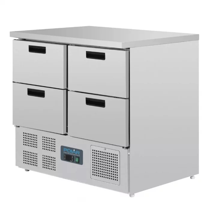 Polar G-Series 4 Drawer Counter Fridge 240Ltr - Image 8