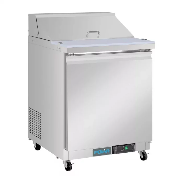 Polar U-Series Single Door Mega Top Prep Counter Fridge 154Ltr - Image 1