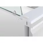 Polar U-Series GN Saladette Counter with Square Sneeze Guard 2 Door - Image 10