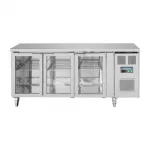 Polar U-Series 3 Door Counter Fridge with Glass Doors - Image 2