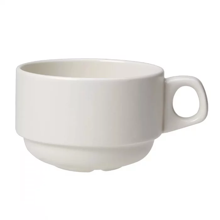Steelite Simplicity S Line White Stacking Cups 10oz 285ml (Pack of 36) - Image 1