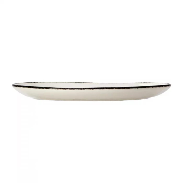 Steelite Charcoal Dapple Oval Coupe Plates 280mm (Pack of 12) - Image 5