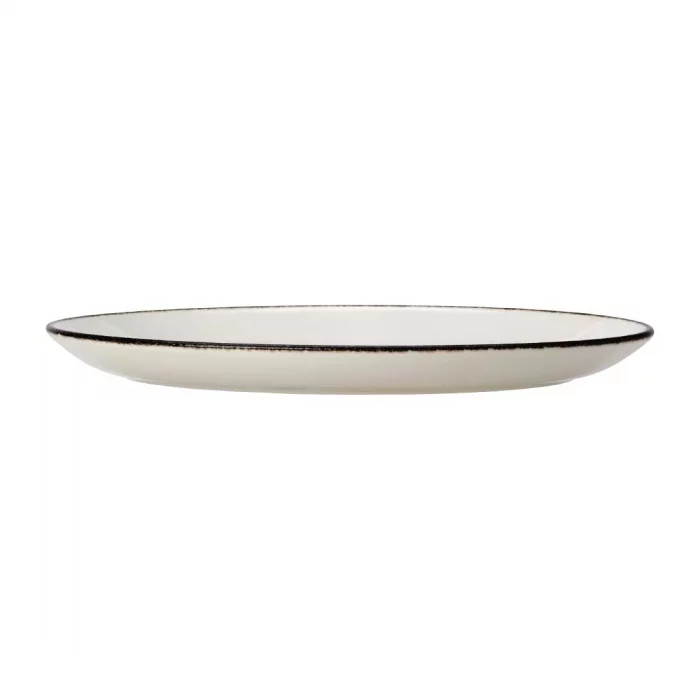 Steelite Charcoal Dapple Oval Coupe Plates 305mm (Pack of 12) - Image 5