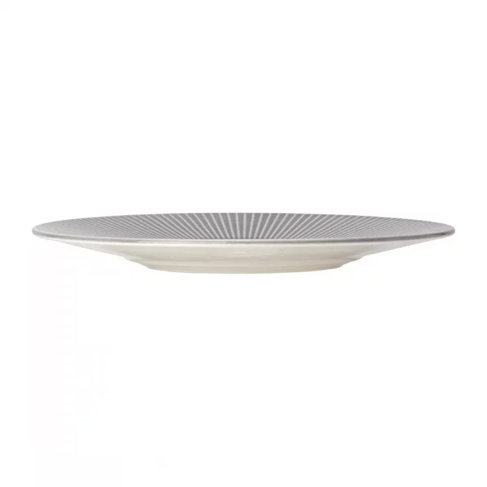 Steelite Willow Mist Gourmet Plates Medium Well Grey 285mm (Pack of 6) - Image 2