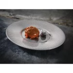 Steelite Willow Mist Gourmet Plates Medium Well Grey 285mm (Pack of 6) - Image 3