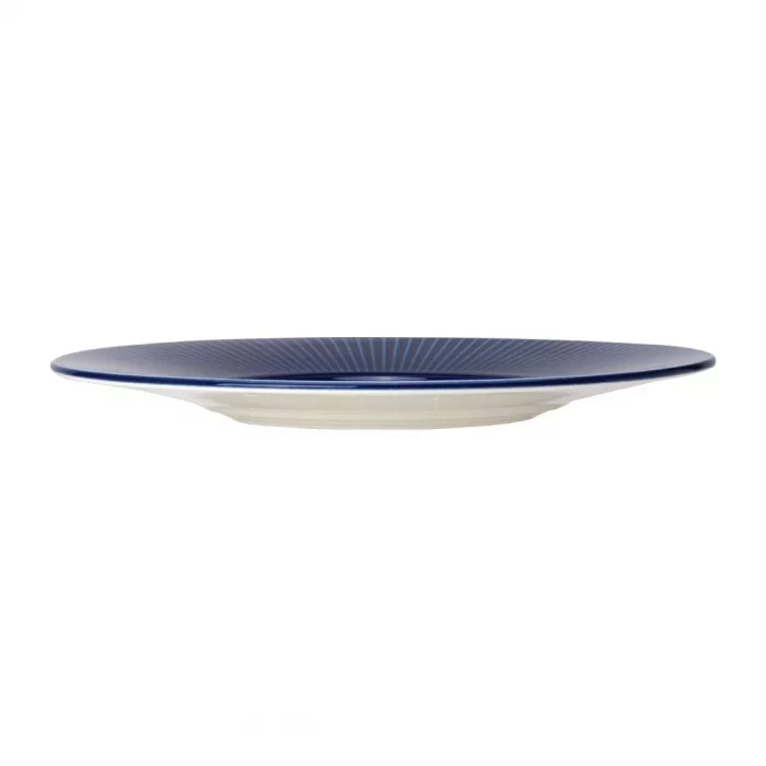 Steelite Willow Azure Gourmet Plates Medium Well Blue 285mm (Pack of 6) - Image 2