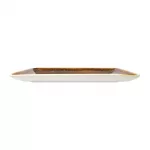 Steelite Vesuvius Square One Amber 270 x 270mm (Pack of 12) - Image 2