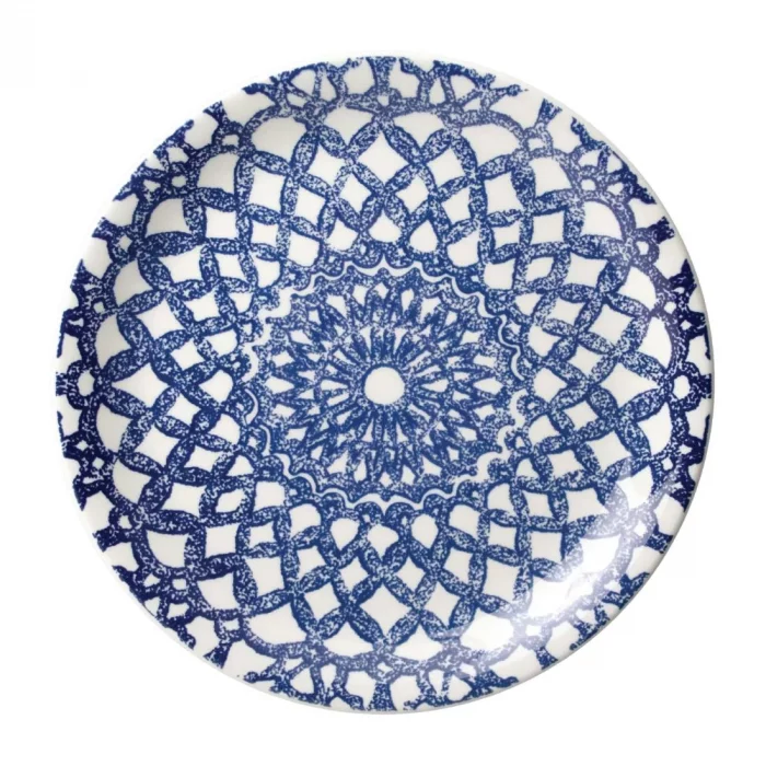 Steelite Ink Coupe Plates Nomad Blue 203mm (Pack of 12) - Image 1