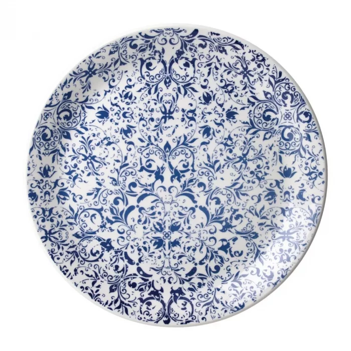 Steelite Ink Coupe Plates Legacy Blue 255mm (Pack of 12) - Image 1