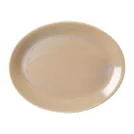 Steelite Revolution Sandstone Oval Coupe Plate 342mm (Pack of 12)