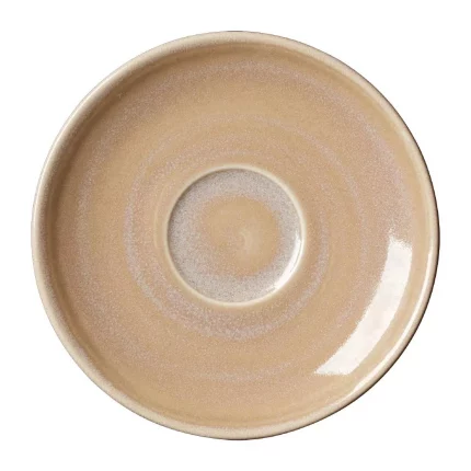 Steelite Revolution Sandstone Saucer 152mm (Pack of 12)