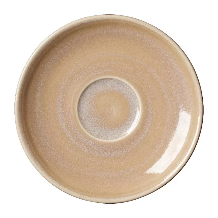 Steelite Revolution Sandstone Saucer 152mm (Pack of 12) - Image 1