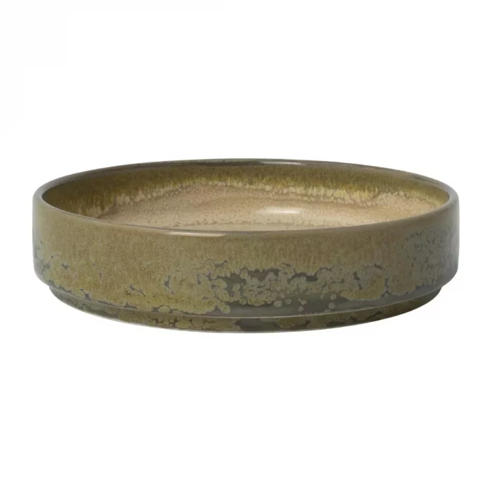 Steelite Aurora Revolution Granite Round Stacking Trays 135mm (Pack of 12) - Image 1