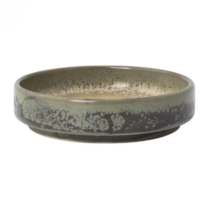 Steelite Aurora Revolution Granite Round Stacking Trays 10mm (Pack of 12) - Image 1