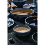Steelite Aurora Revolution Bluestone Round Stacking Trays 75mm (Pack of 12) - Image 2