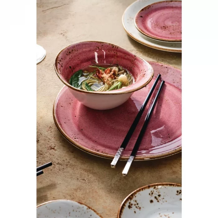 Steelite Craft Raspberry Bowls 178mm (Pack of 12) - Image 3
