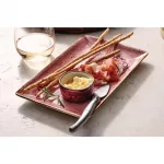 Steelite Craft Raspberry Rectangle One 270 x 168mm (Pack of 6) - Image 3