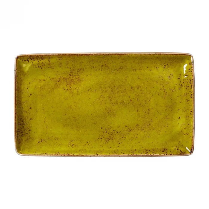 Steelite Craft Apple Rectangle Plates 320 x 190mm (Pack of 6) - Image 1